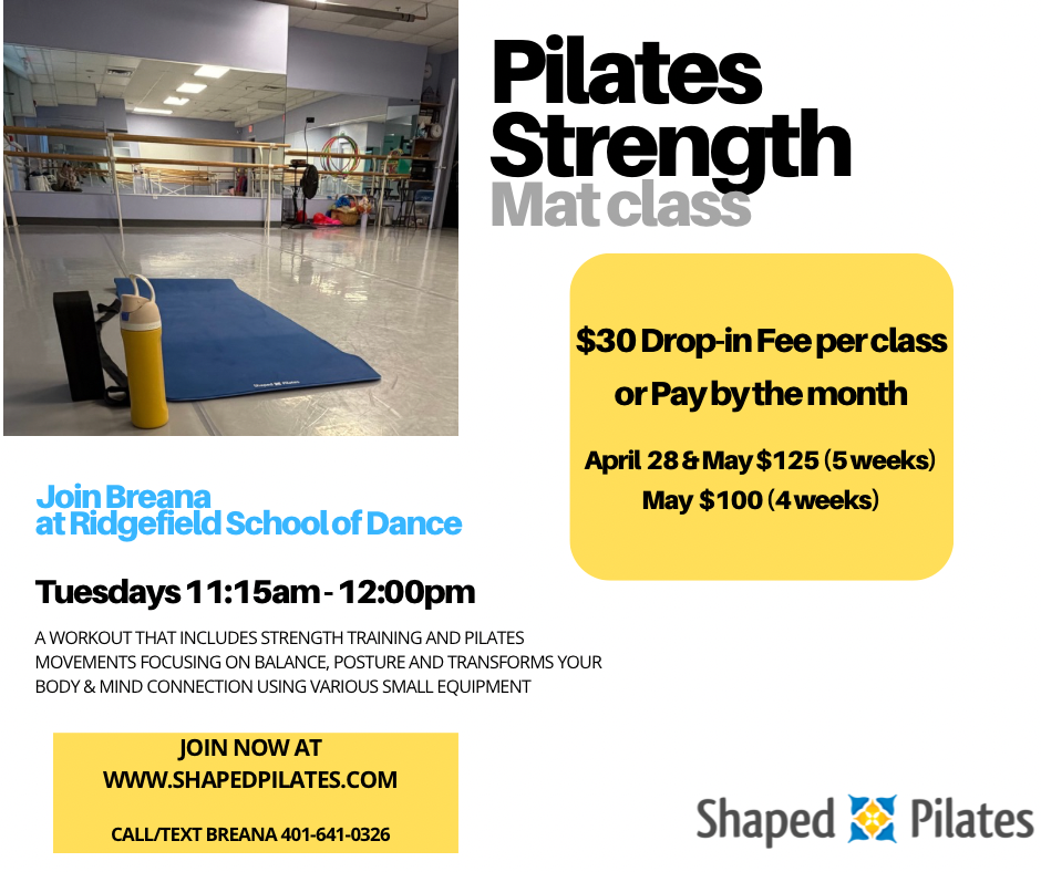 Pilates Strength Class May (4 weeks)