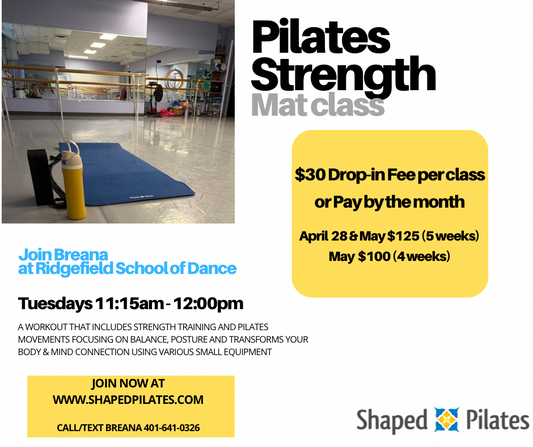 Pilates Strength Class May (4 weeks)